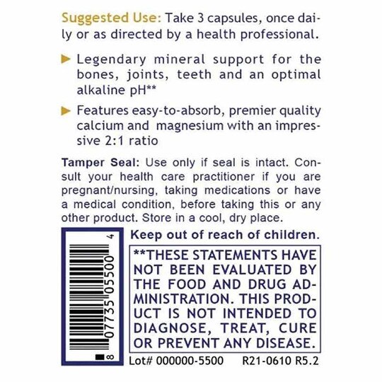 Calcium Magnesium Plus, PRL